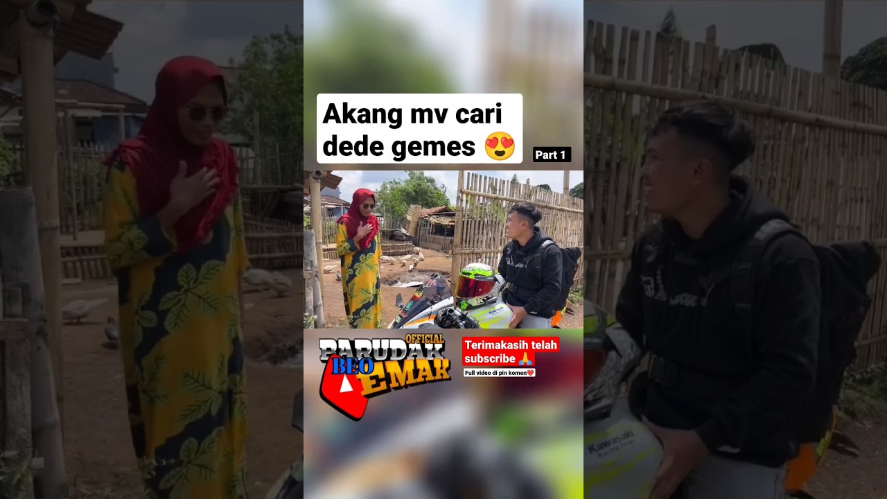 Emak gila‼️ Akang MV Cari Dede Gemes #part1