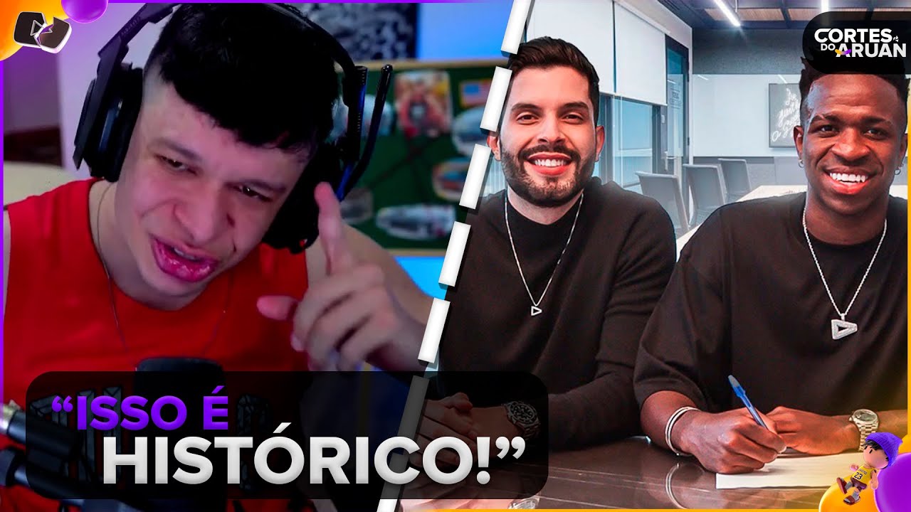 ARUAN REAGE: HISTÓRICO... CONTRATAMOS O VINI JR PRA LOUD!! (LOUD) - Cortes do Aruan