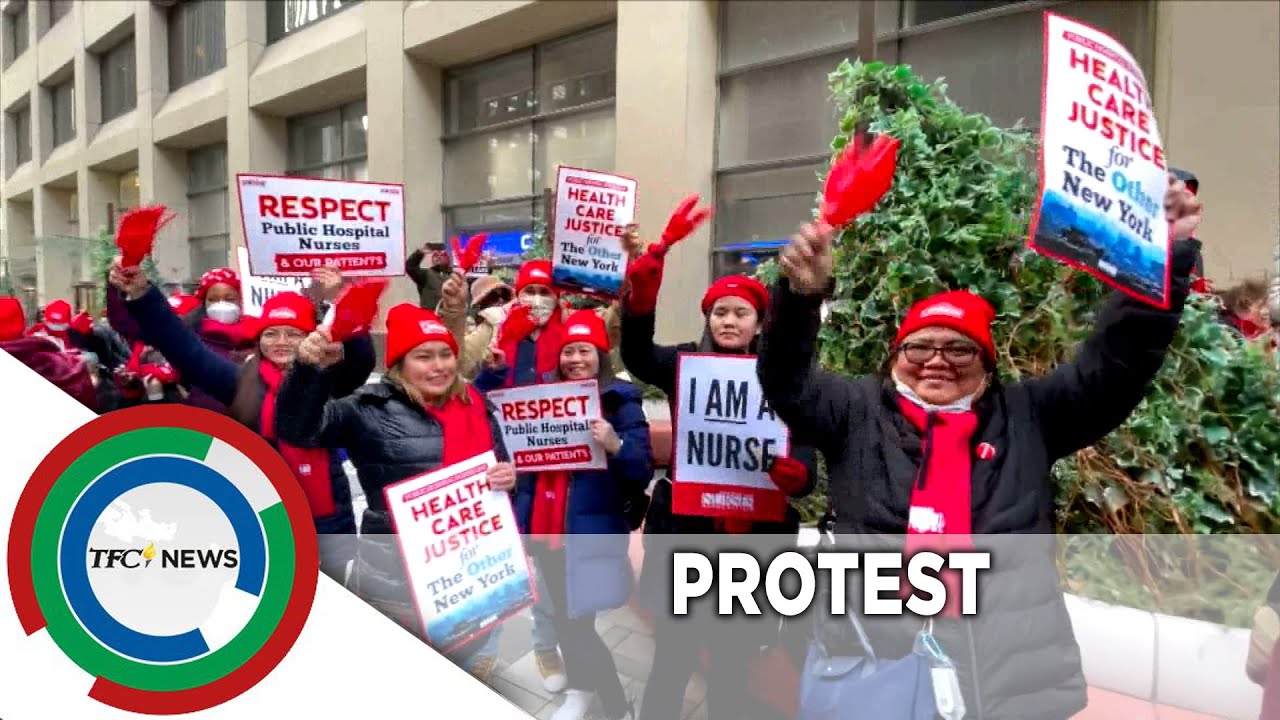 New York nurses demand safe staffing, pay equity | TFC News New York, USA