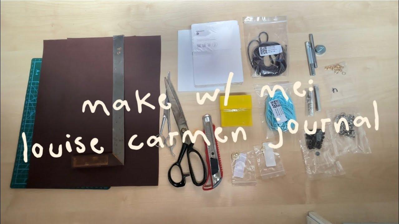 build a louise carmen journal w/ me 📔