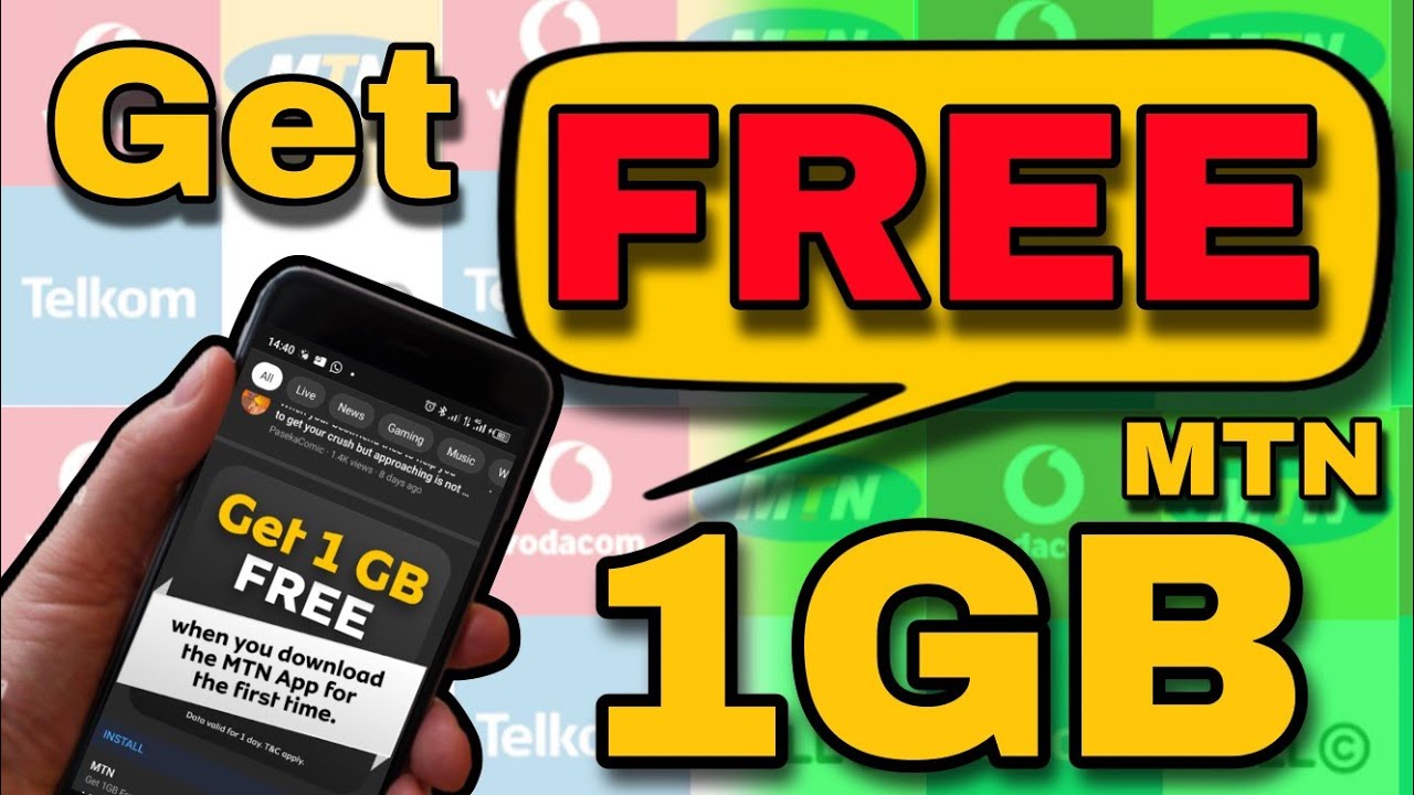 How to get FREE 1 GB on mtn #mtn #freedata