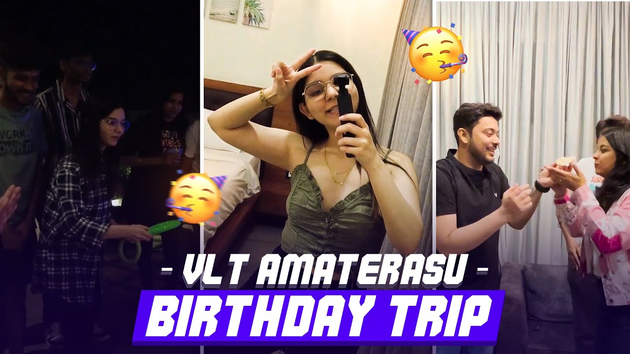 We got competitive at VLT Amaterasu's birthday! - Vlog 29