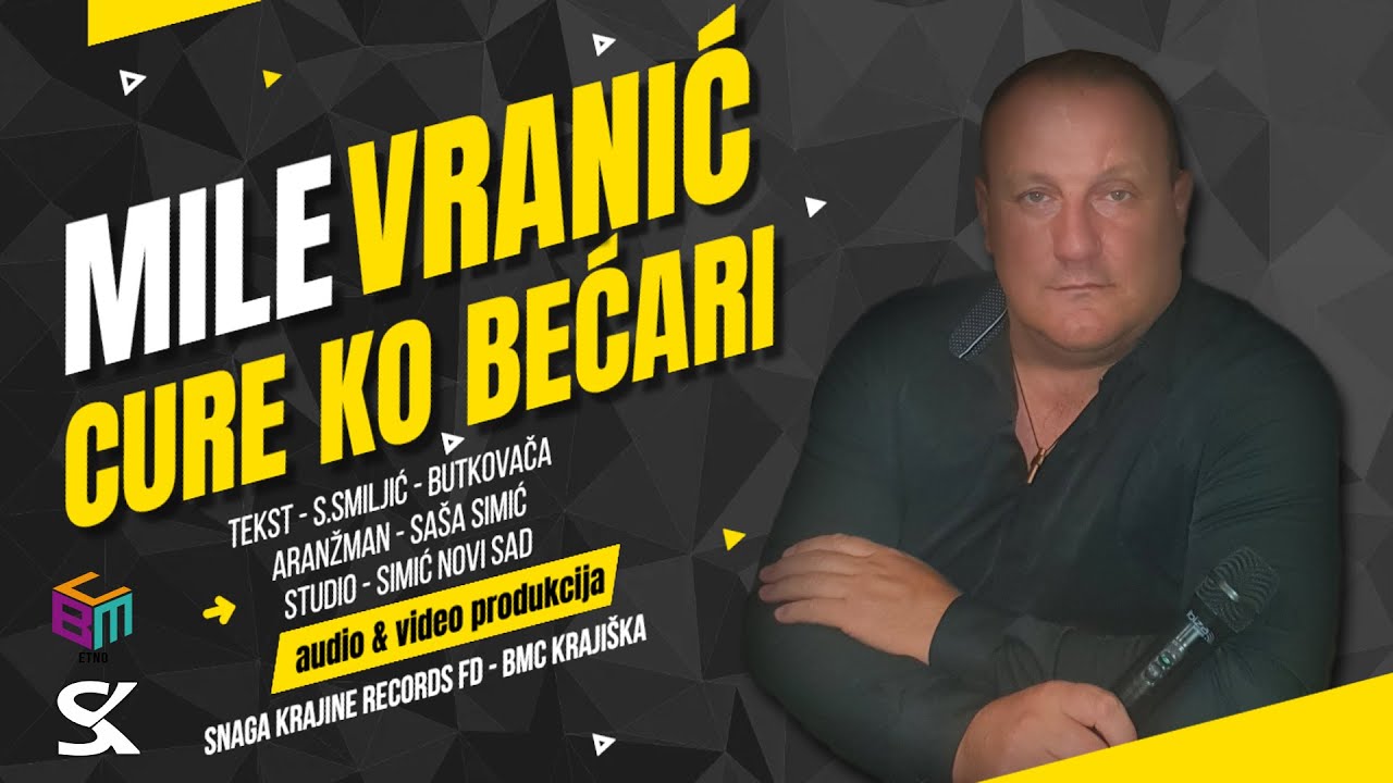 Mile Vranić - Cure ko Bećari - (Official Audio 2022)
