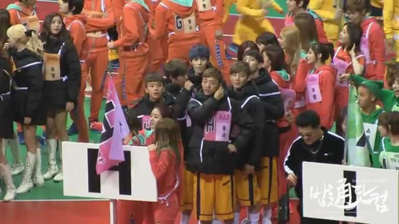 [밥통닷컴]130128 아육대 B.A.P:: 현수막 찾기 ! !