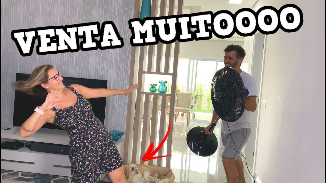 COMPRAMOS UM VENTILADOR PARA N&Atilde;O GASTAR COM AR CONDICIONADO