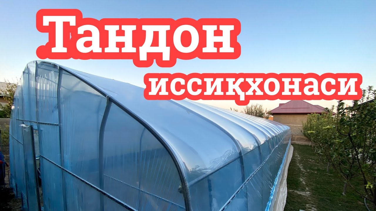 Қашқадарёда Тандон иссиқхонаси қурилди.