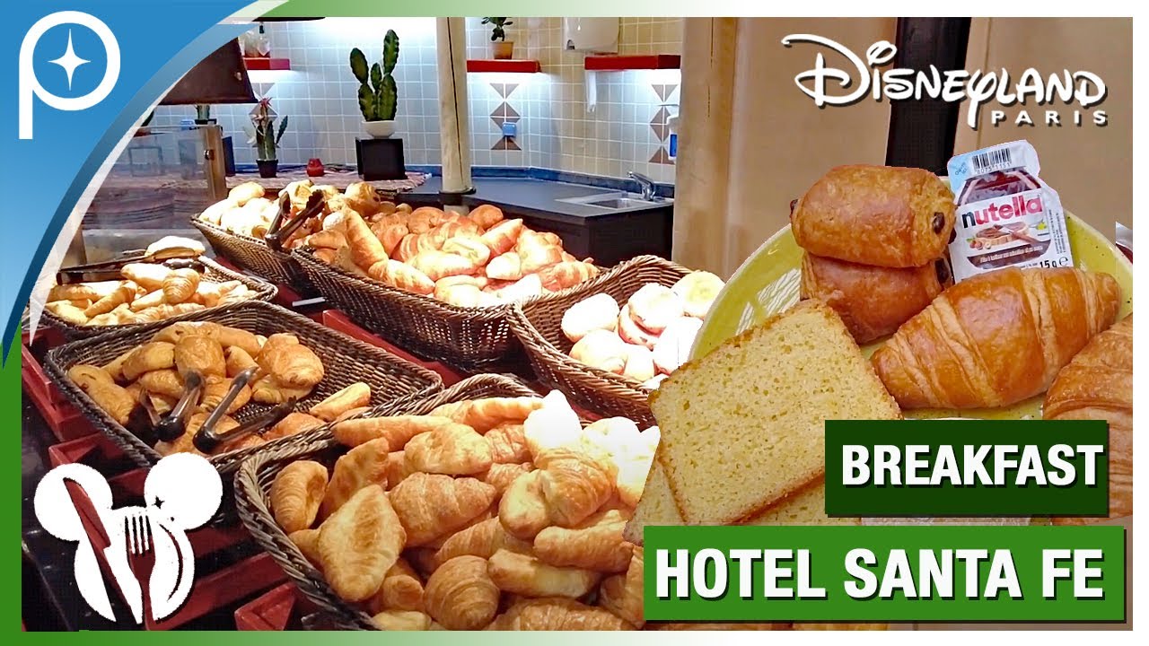 Disneyland Paris Breakfast buffet at Disney's Hotel Santa Fé