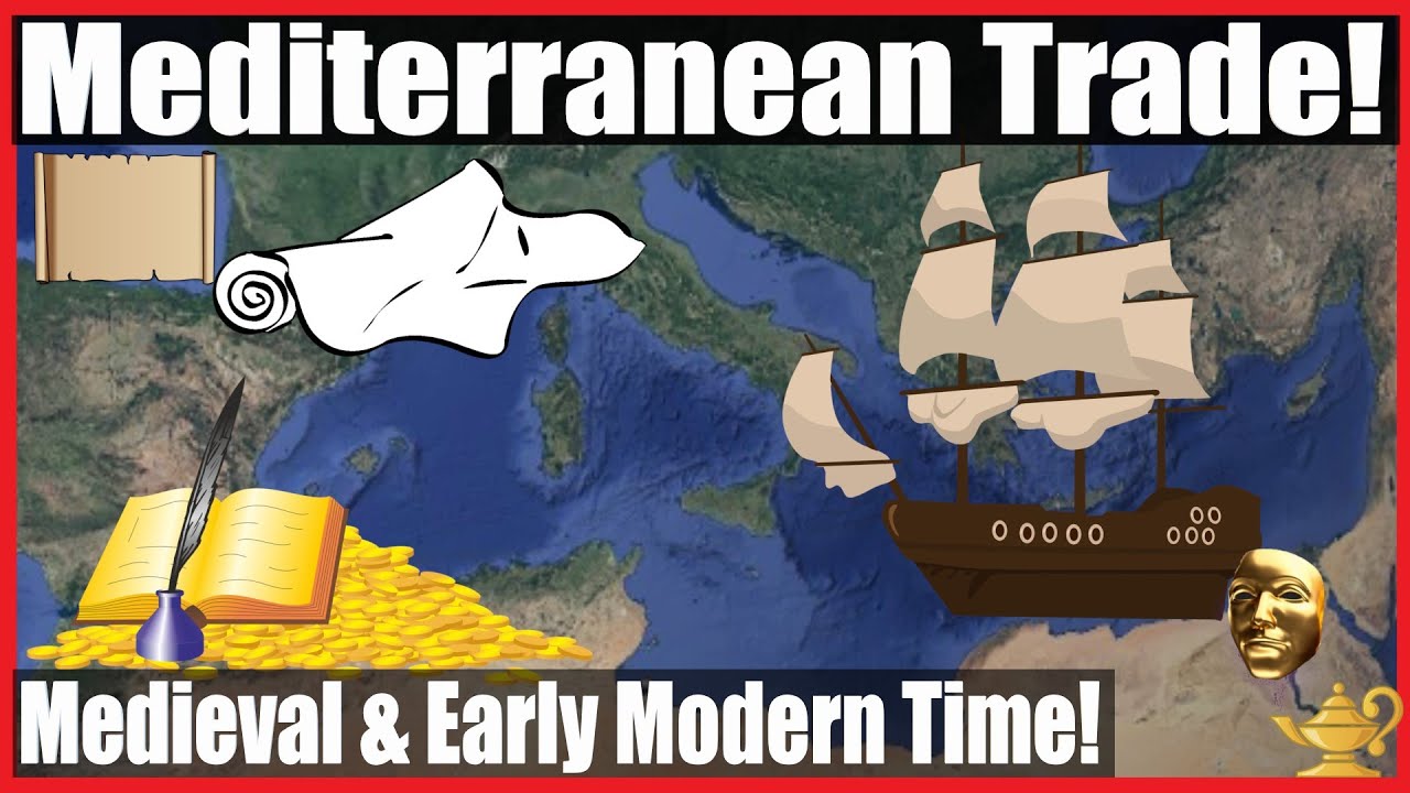 Dark Side History: Medieval & Early Modern Mediterranean Trade (Europe & the Islamicate World)