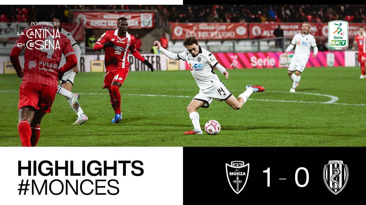 [Highlights] Monza - Cesena: 1-0