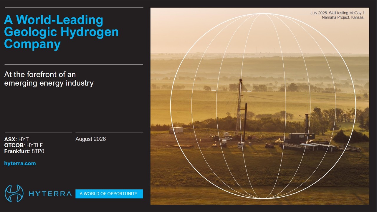 HyTerra Ltd. (OTCQB: HYTLF | ASX: HYT): Виртуальные конференции инвесторов