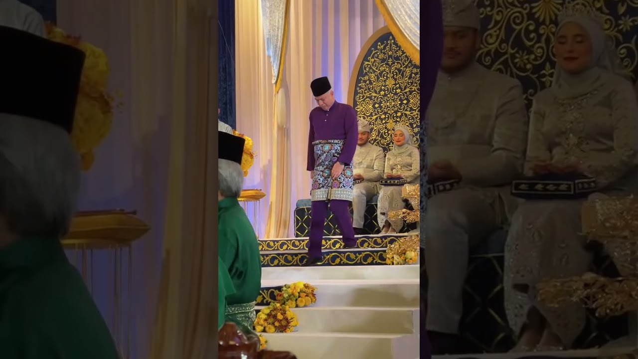 Perak Royal Wedding | Raja Sarina Intan Bahiyah & Muhd Firdaus di Hotel Majestic Kuala Lumpur