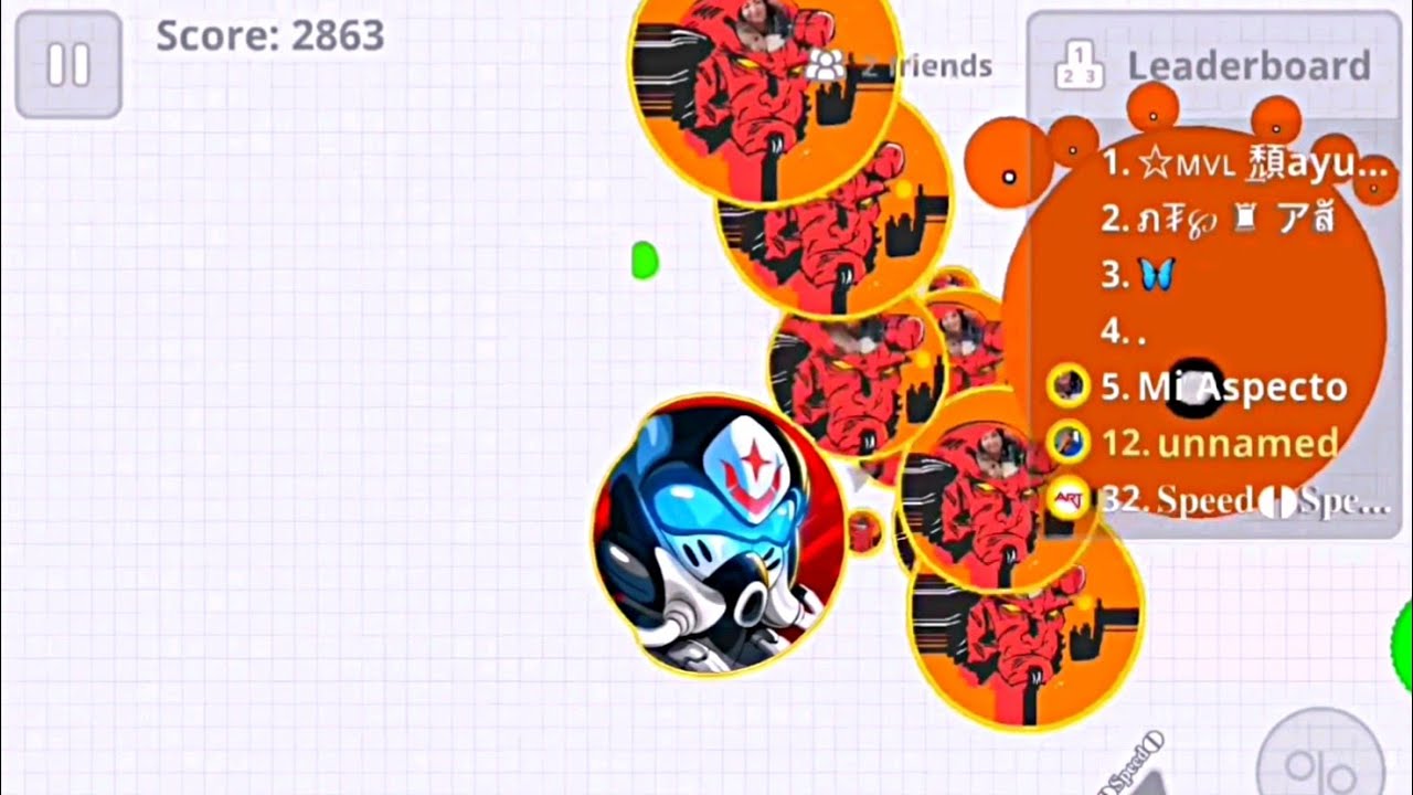 AGARIO MOBILE - DESTROYING! JAPANESE PARTY!! + EPIC BEST MOMENTS!! (Agar.io Mobile Gameplay)