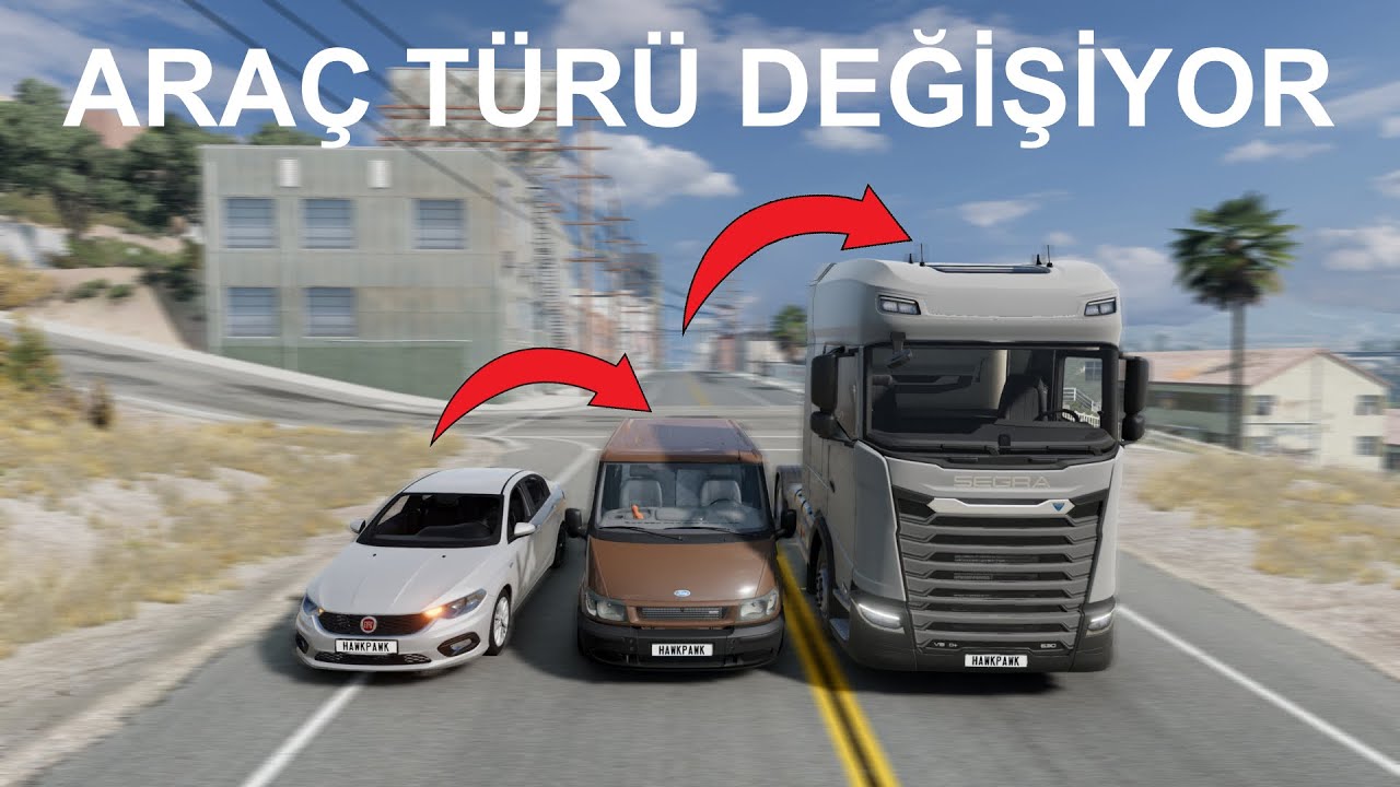 Her Kaza Yaptığımda Araç Segmenti Değişiyor! │ Beam.ng Drive