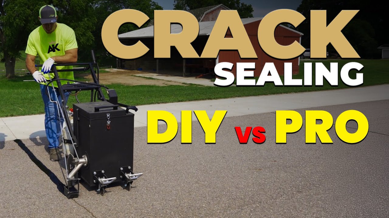 Asphalt Crack Repair: DIY or Hire a Pro?