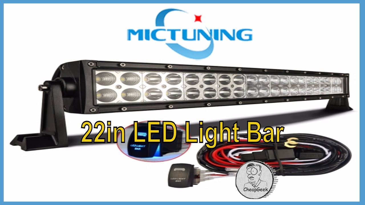 Mictuning 22 Inch LED Light Bar Review
