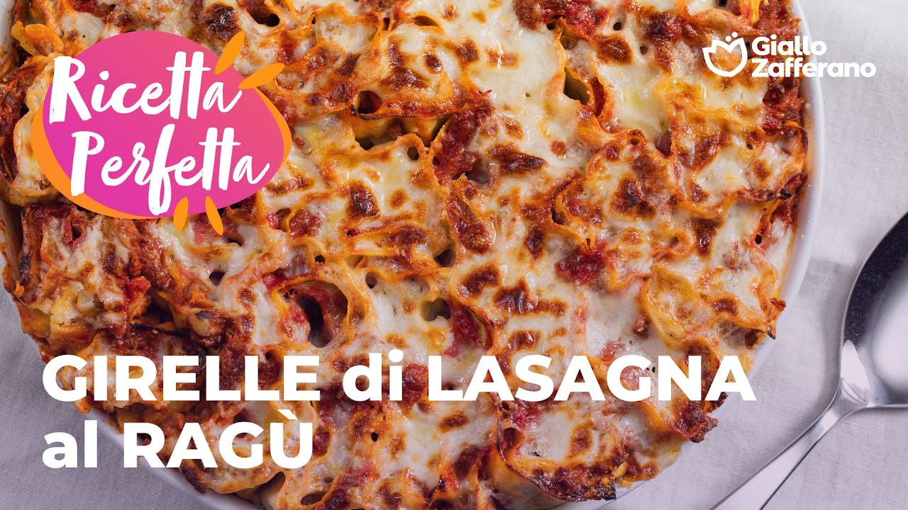 GIRELLE di LASAGNE al RAGÙ - DA PROVARE SUBITO!😍😋🍴