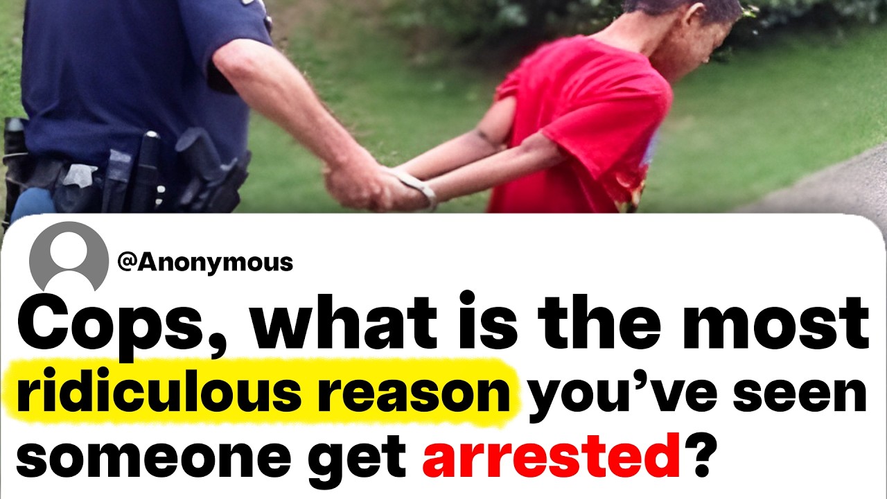 Cops, what is the most ridiculous reason you've seen someone get arrested?