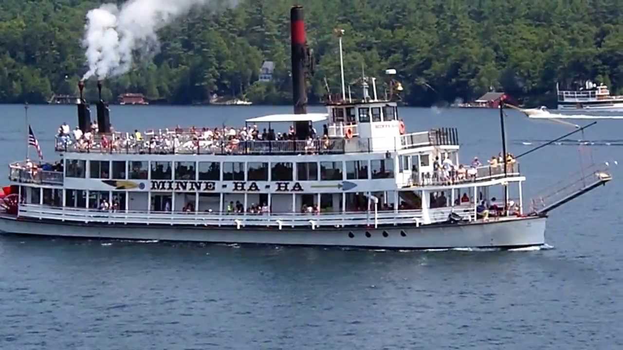 The Minne-Ha-Ha Playing a Song Past Surfside, Lake George, NY