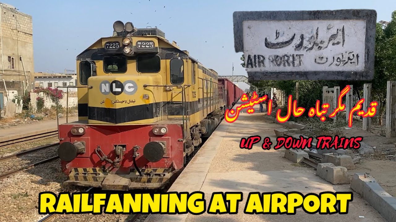 Railfanning at Airport Railway Station | Full Day Railfanning | 30-Nov-2025 | Abandoned Station|