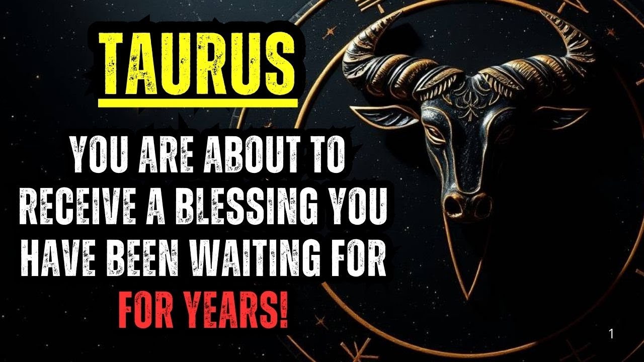 TAURUS 🌺 YOU ARE ABOUT TO RECEIVE A BLESSING YOU HAVE BEEN WAITING FOR FOR YEARS!