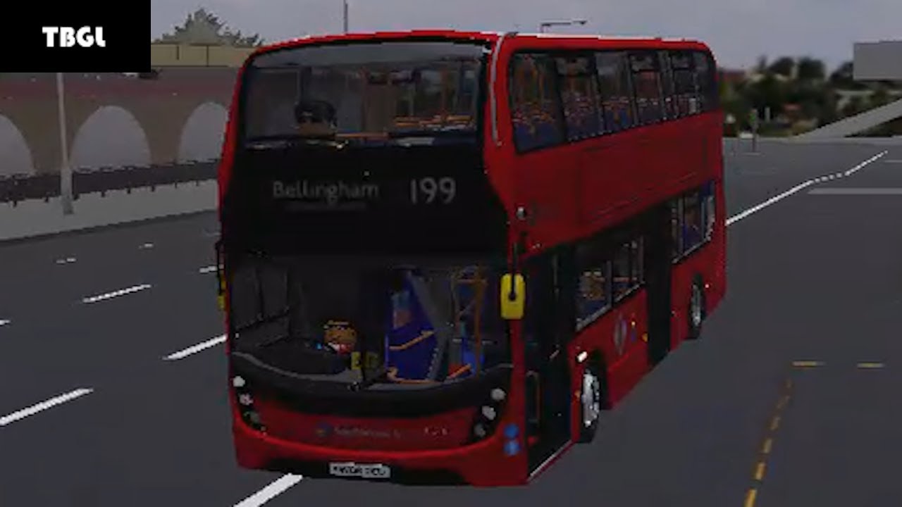 Driving the route 199 from LS to B/CBG in the new game South London Bus Simulatior