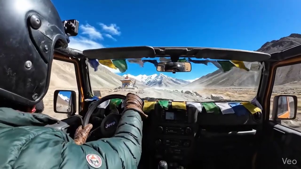 Jeep in Tibet Meditation: Study #25