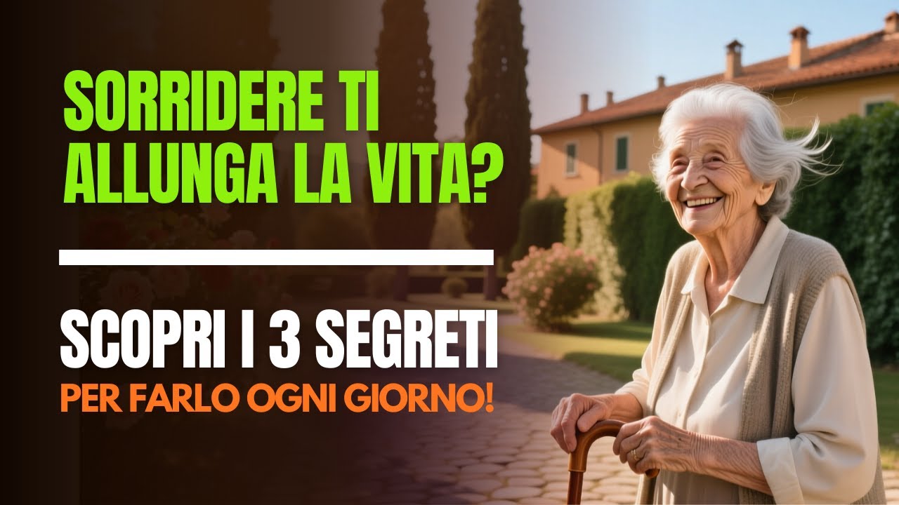 Il sorriso allunga la vita: questi 3 gesti ti faranno ridere di nuovo