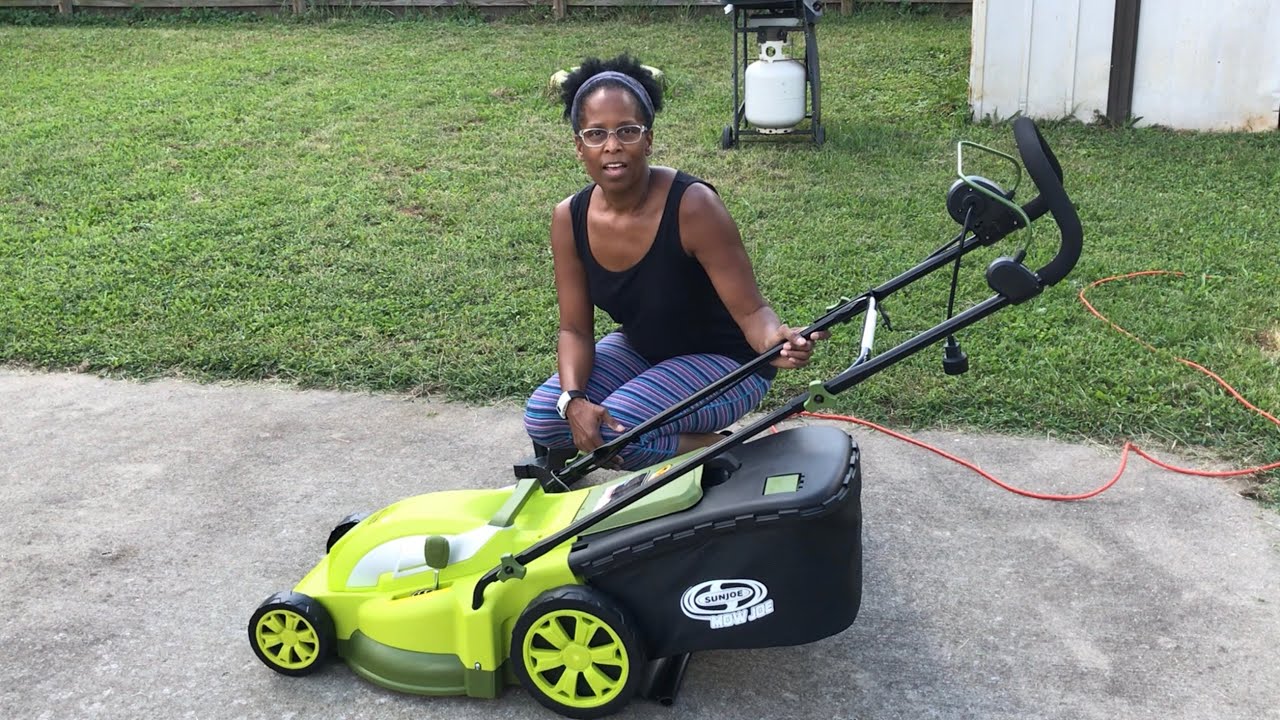 SunJoe Mow Joe Electric Lawn Mower | Product Review
