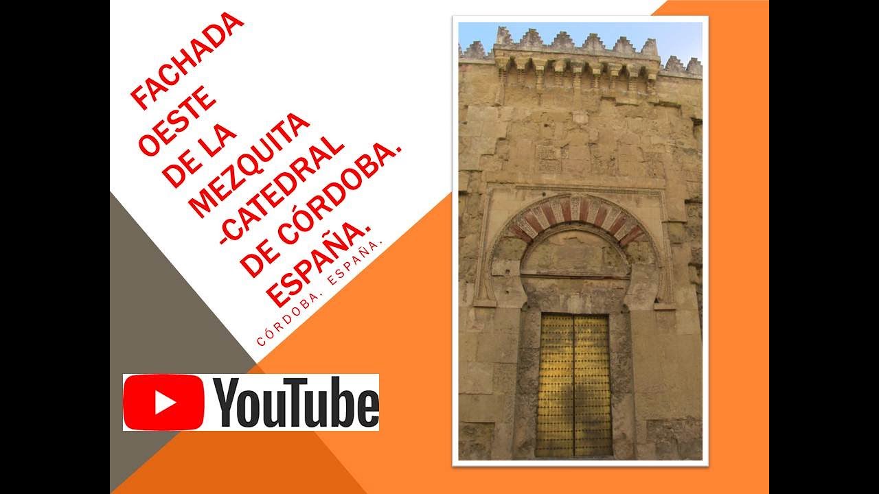 FACHADA OESTE DE LA MEZQUITA-CATEDRAL DE C&Oacute;RDOBA. Espa&ntilde;a.