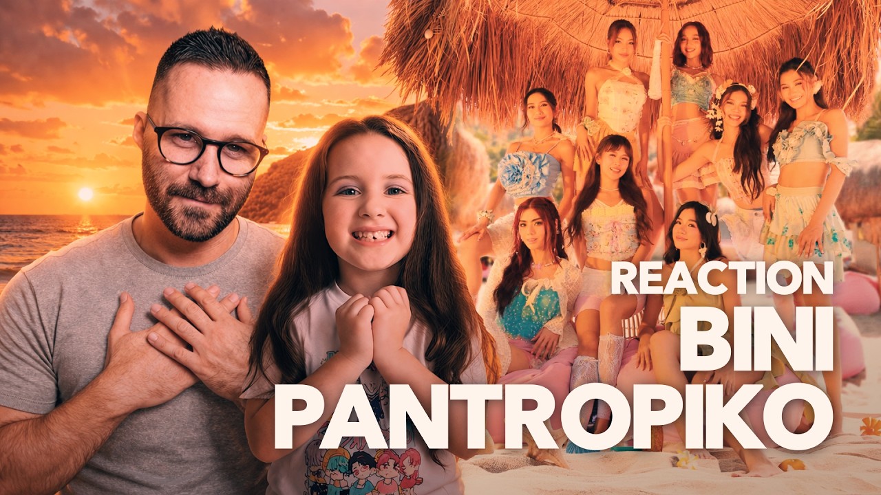 BINI - Pantropiko - Реакция отца и дочери | РЕАКЦИЯ
