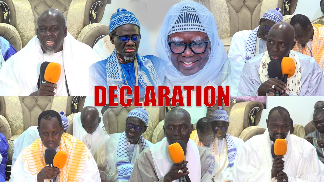 🔴Urgent! Déclaration Ndigël du Khalif Serigne mountakha Mbacké Grande journée Qacida zikar et Coran
