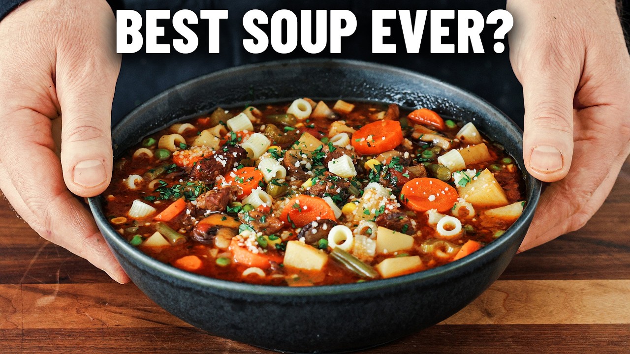 The Vegetable Beef Soup We Could Eat Everyday
