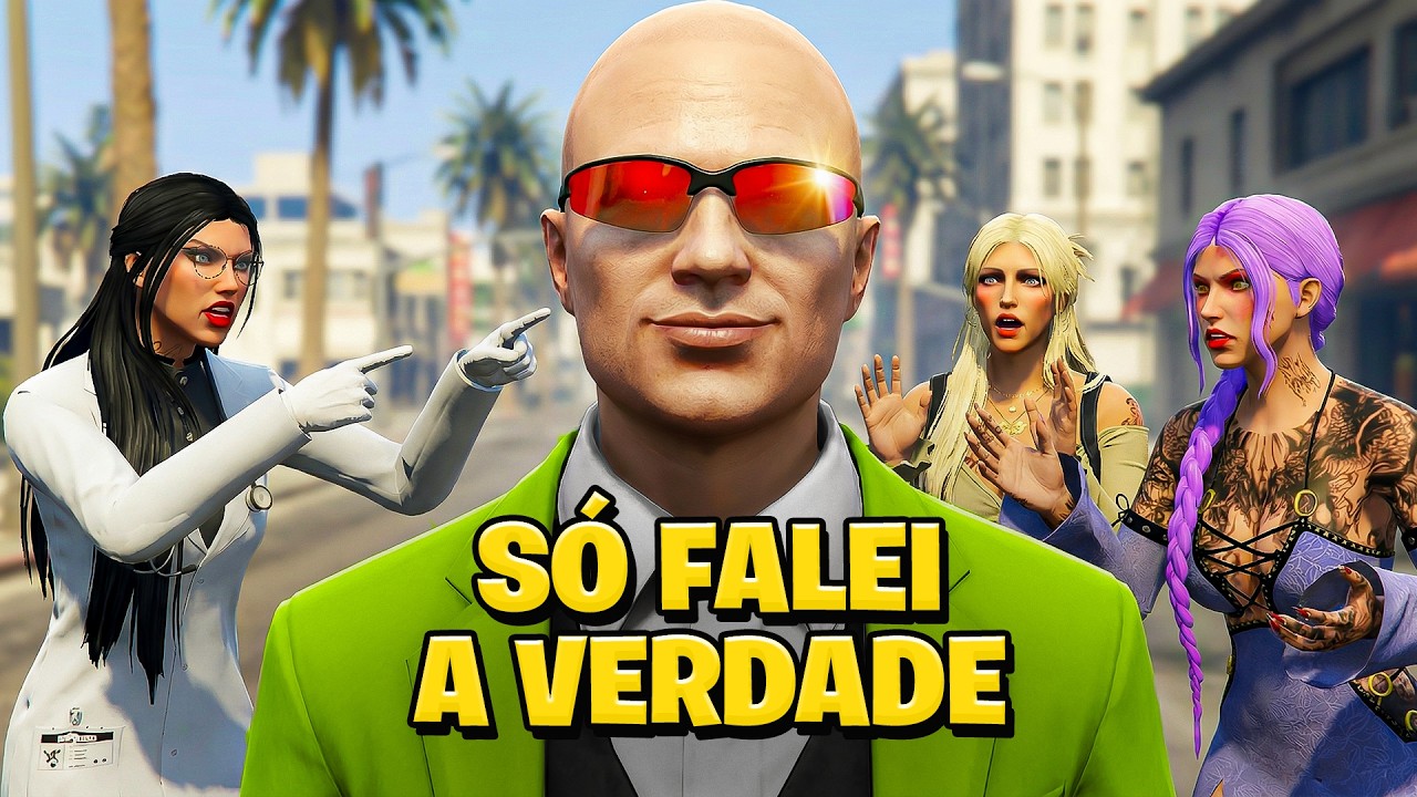 MULHERES NÃO GOSTARAM DE OUVIR VERDADES NO GTA RP! (HAWK PROFESSOR)