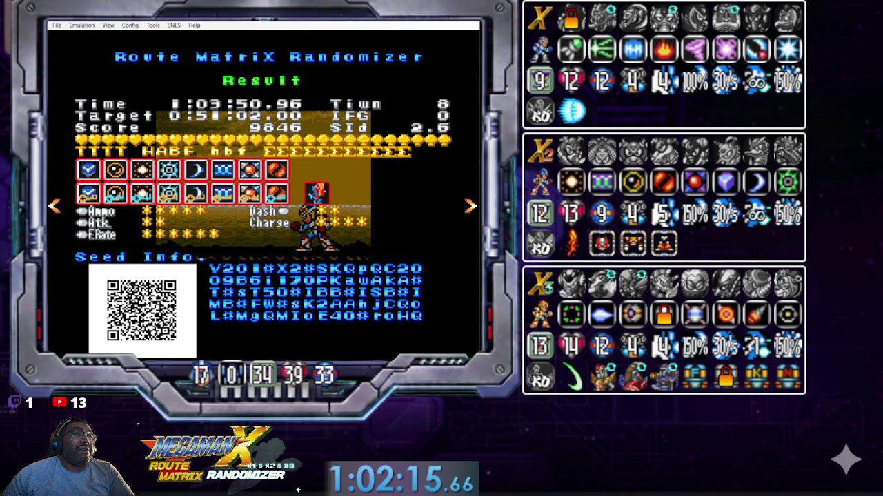 Megaman X1-3 Full Randomizer Weekly Run