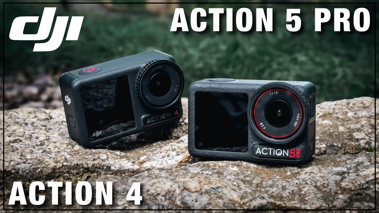 DJI ACTION 5 PRO vs DJI ACTION 4徹底比較！昼夜・歩く走る｜自転車｜バイク｜内蔵マイク｜熱停止時間｜ファイルサイズチェック｜モトブログ｜街歩き｜車載動画