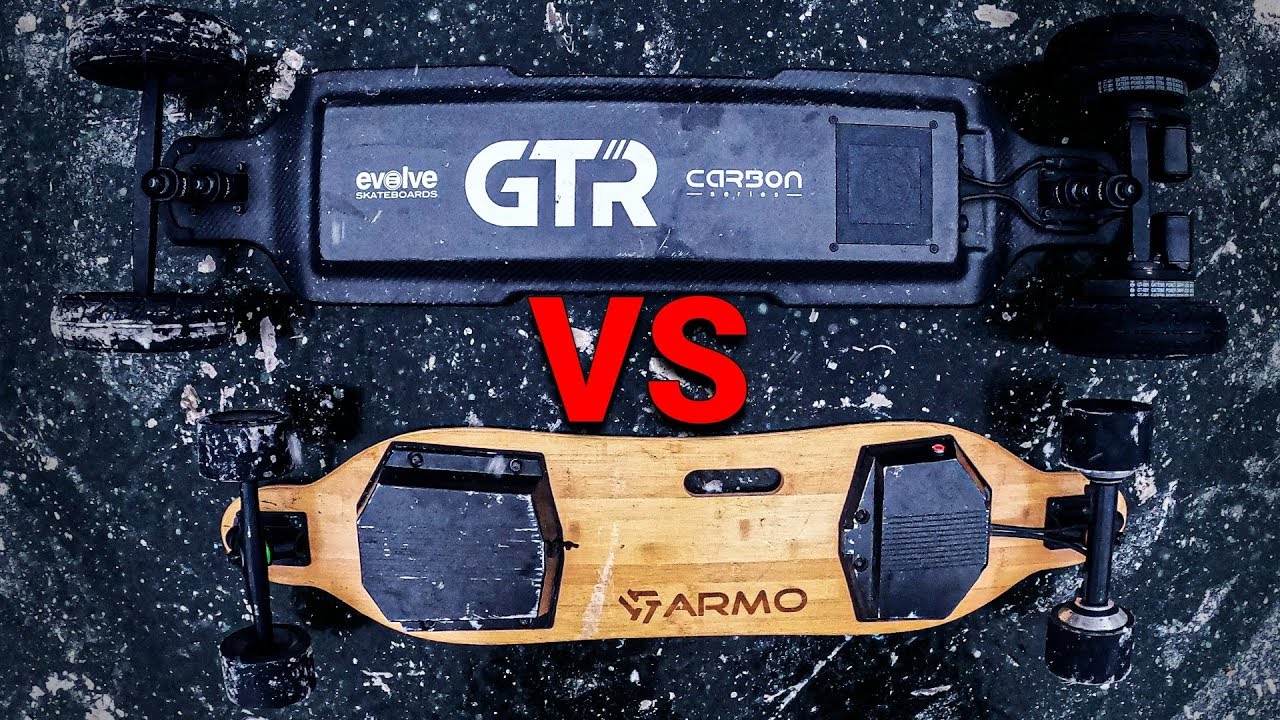 ОПАСНЫЕ СКЕЙТ ГОНКИ НА ЛЬДУ! БИТВА ЭЛЕКТРОСКЕЙТ / EVOLVE GTR vs ARMO!