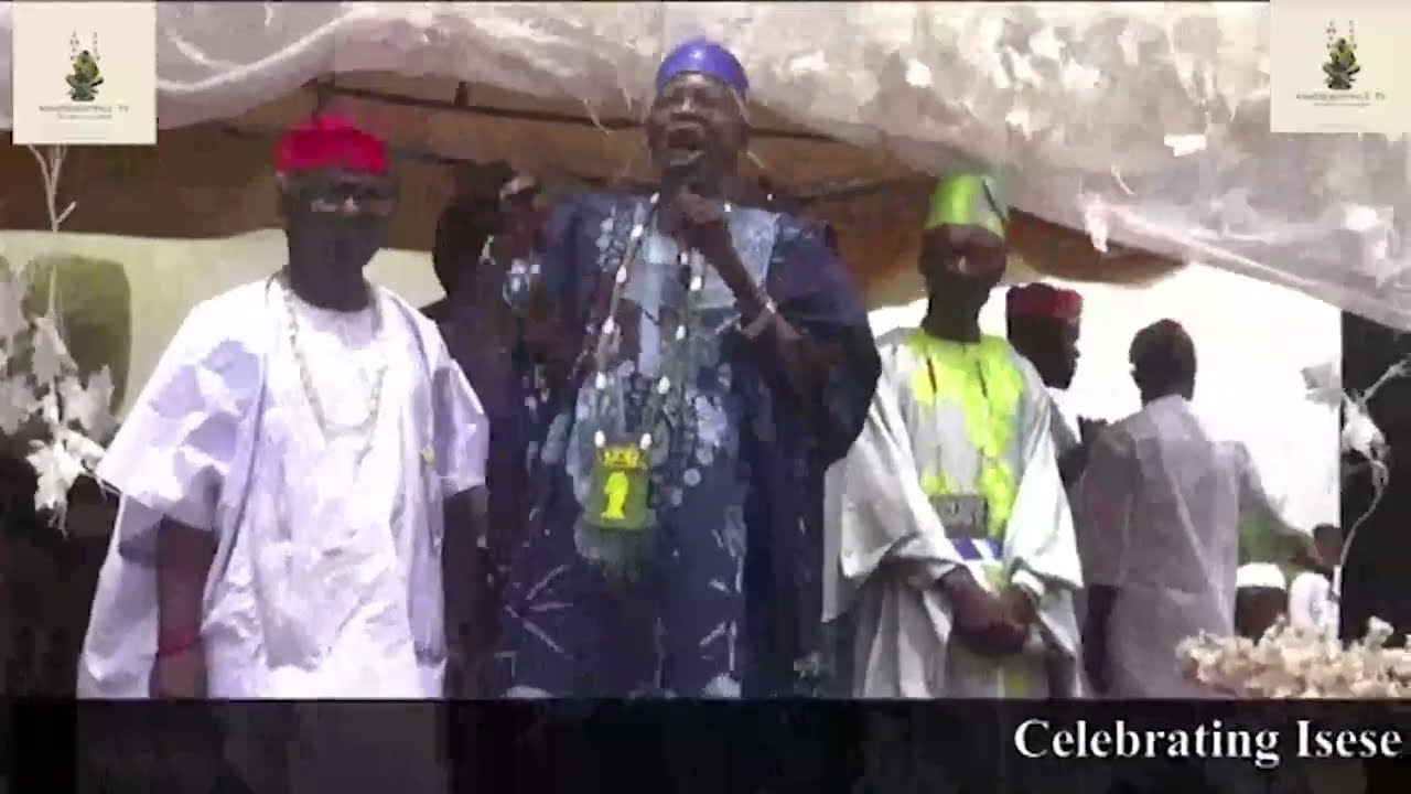 Celebrating Isese Festival 2024 Ọ̀gbọ́mọ̀ṣọ́ Zone at Sọ̀ún Stadium Ogbomoso.#isese2024. Part 2