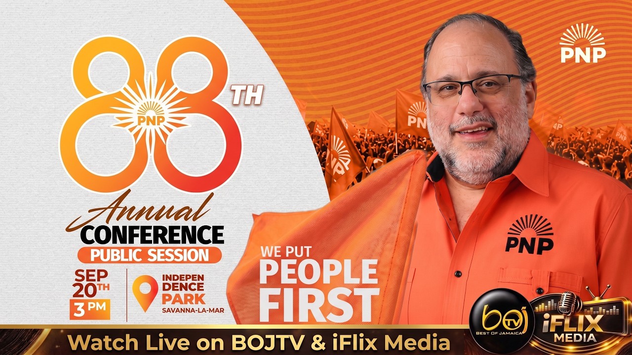 PNP's 88th Annual Conference | 3:00pm Sunday | September 20, 2026