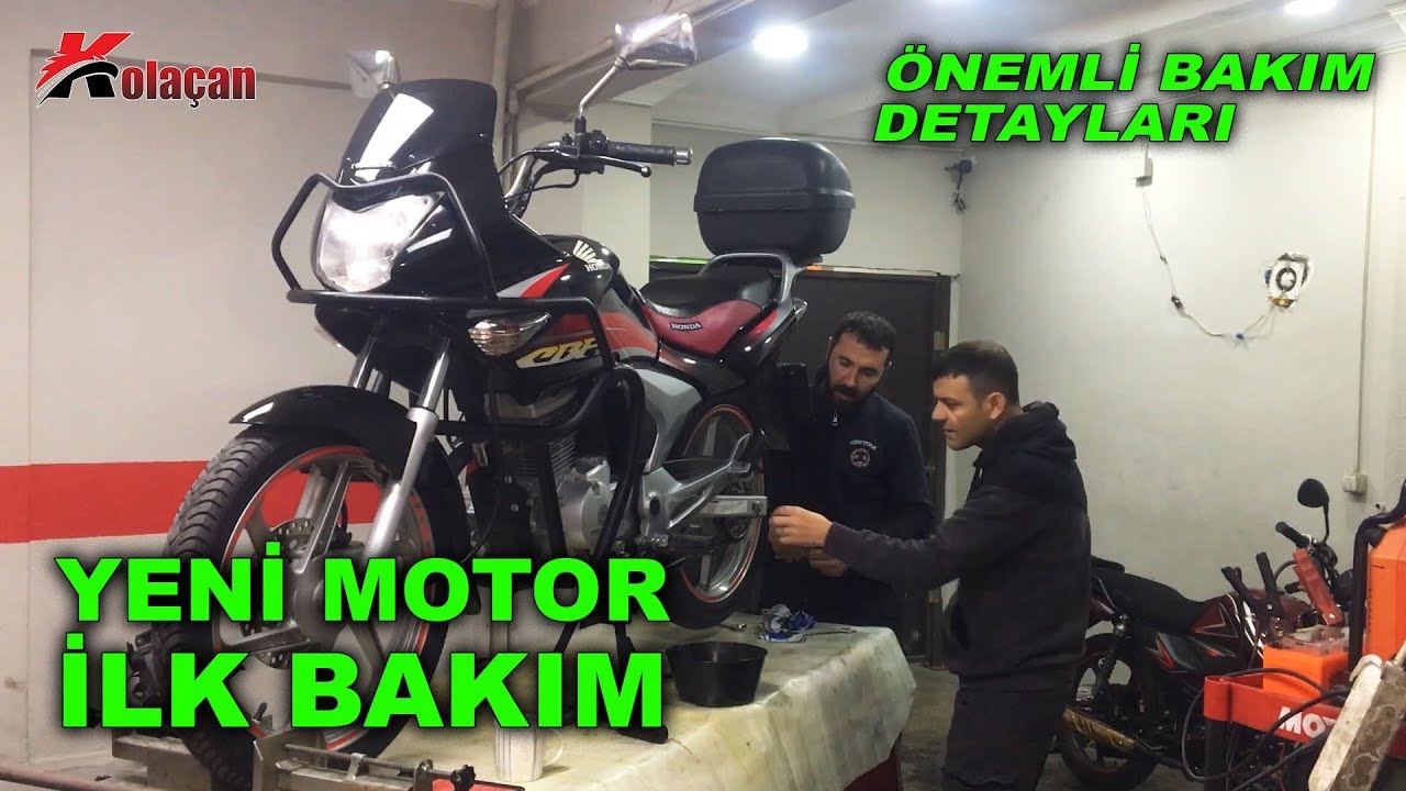 Yeni motora Yeni Bakım | Önemli Detaylar | Değişenler | Honda CBF 150