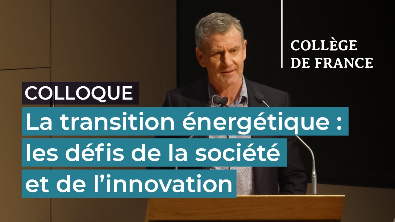 La transition énergétique, les défis de la société et de l’innovation (10) - M Fontecave (2023-2024)