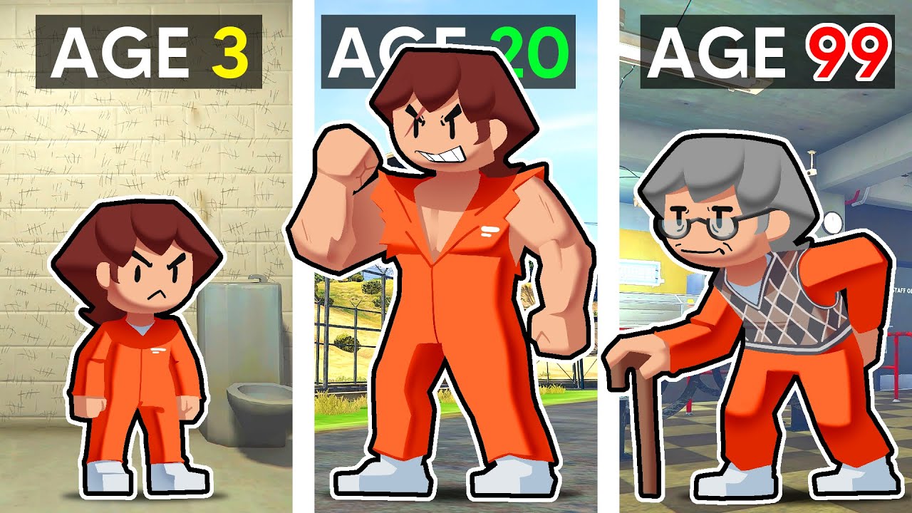 Surviving 99 Years In PRISON In GTA 5!