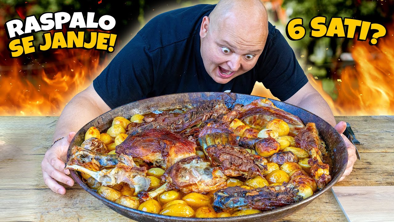 Nakon 6 sati JANJETINA se raspada, a okusi su NEVJEROJATNI !!!