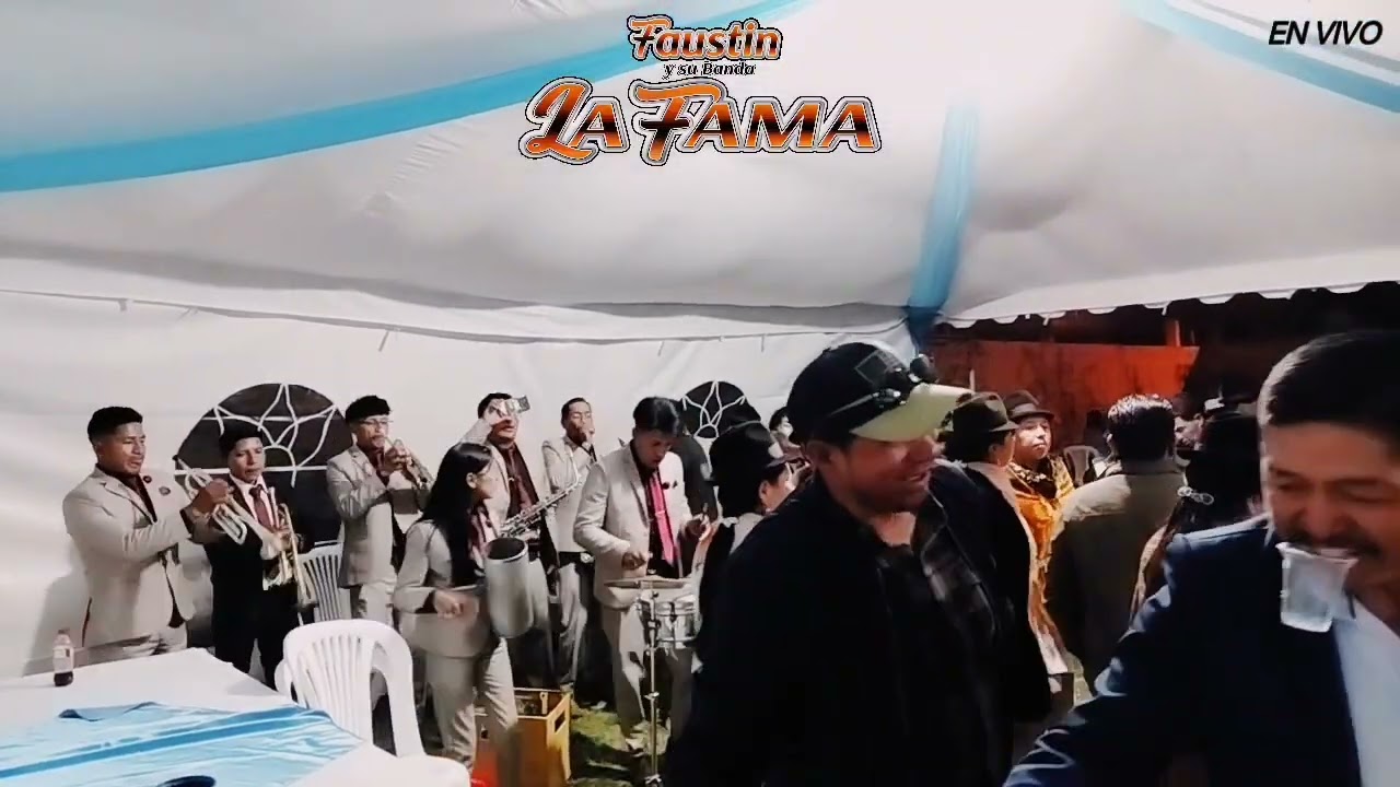 Faustin y Su Banda La Fama. En vivo Huaynito Migrantes. CONTACTOS. 0959198708