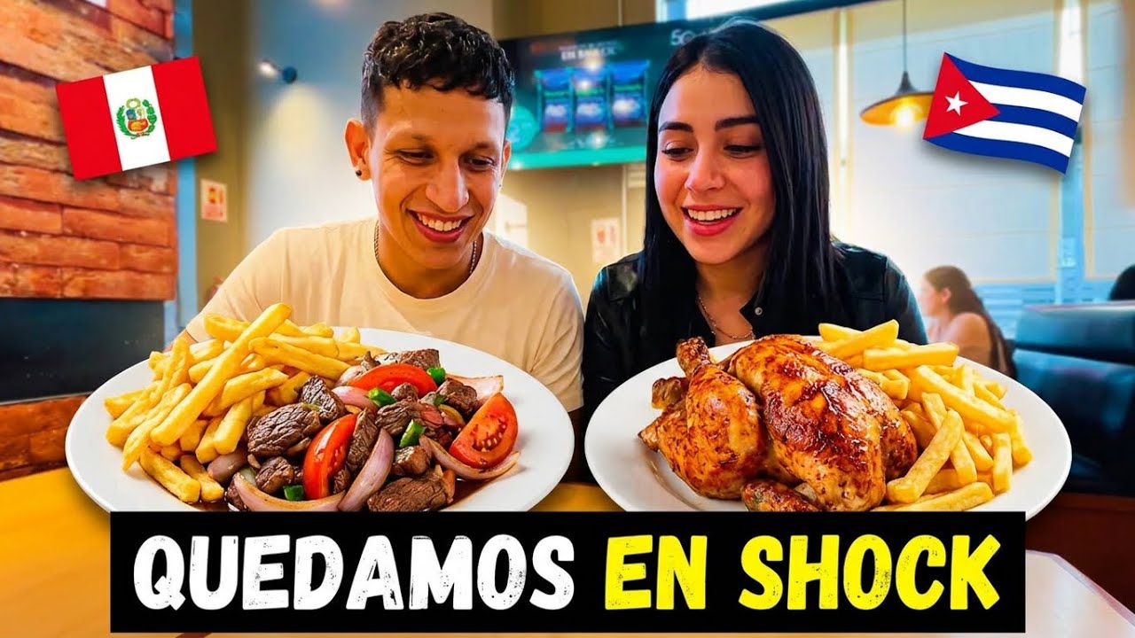 CUBANOS prueban COMIDA PERUANA por primera vez 🇵🇪😱LA MEJOR DEL MUNDO