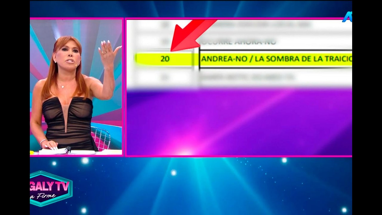 Magaly responde a Andrea por críticas: 