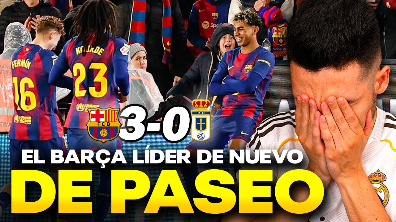 EL BARÇA VUELVE a lo MÁS ALTO | GOLAZO de LAMINE YAMAL y LIDERATO tras el 3-0 al OVIEDO