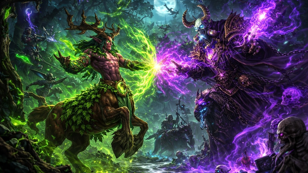 ✅ RUSH DE JINETES DE HIPOGRIFOS | Elfos VS Muertos | Warcraft 3 ⚔️
