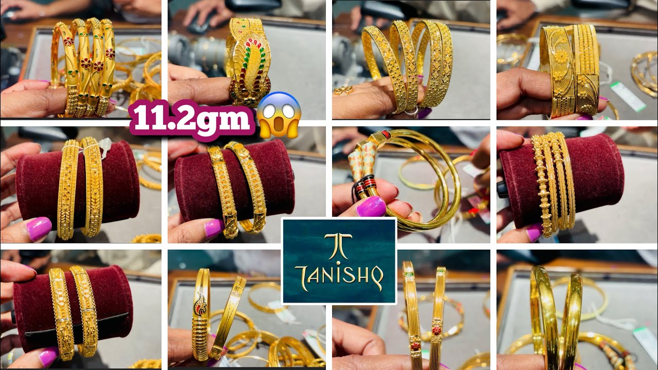 Tanishq New 💕✨Bangle design with price | Tanishq Kada bangle designs |Tanishq Latest Bangle designs 