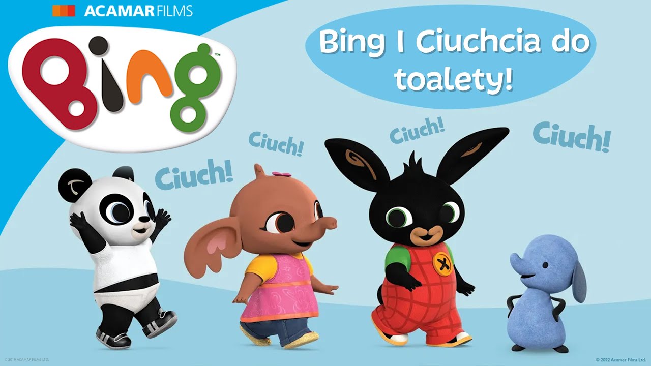 Bing I Ciuchcia do toalety | Odpieluszkowanie | Bing i Piosenki | Bing po Polsku