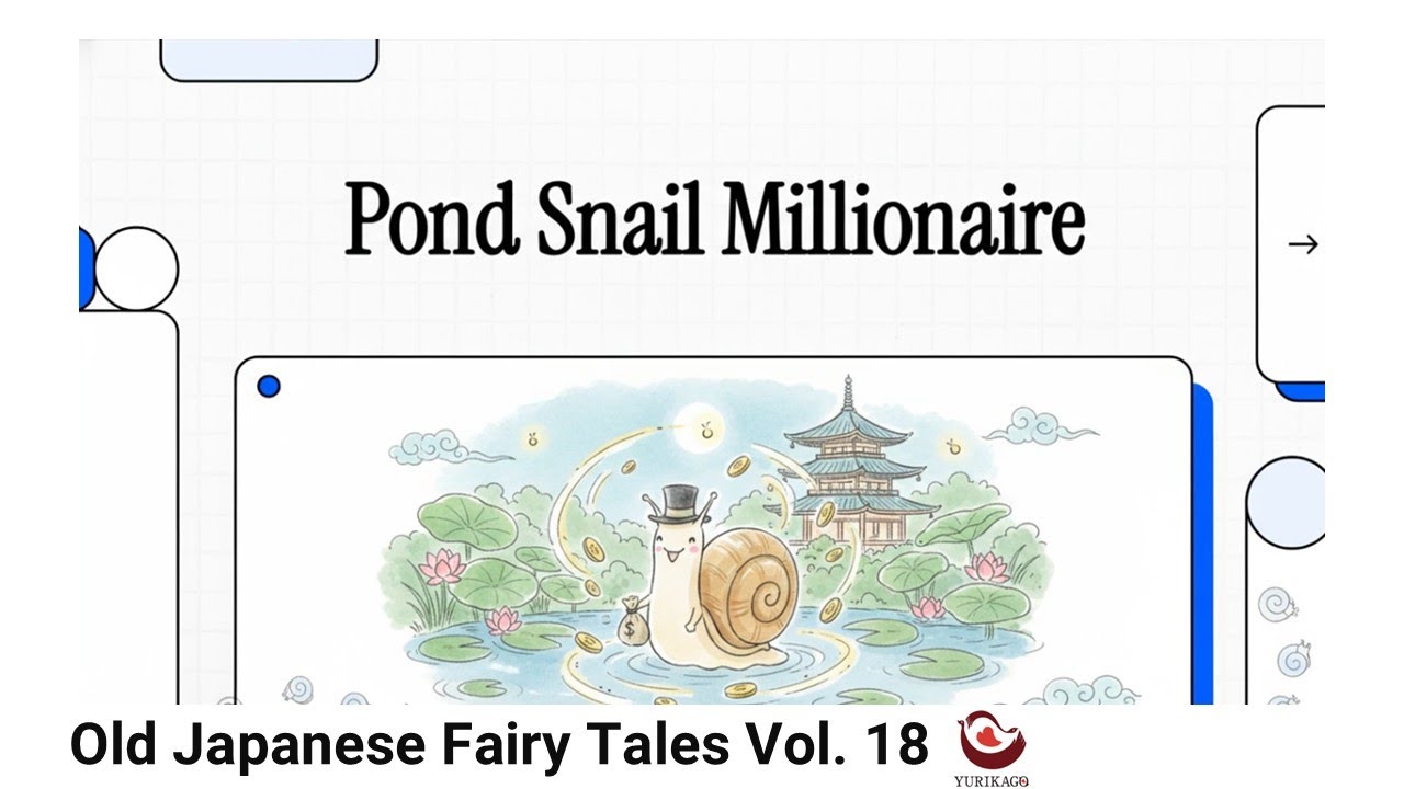 Pond Snail Millionaire - Old Japanese Fairy Tales Vol. 18